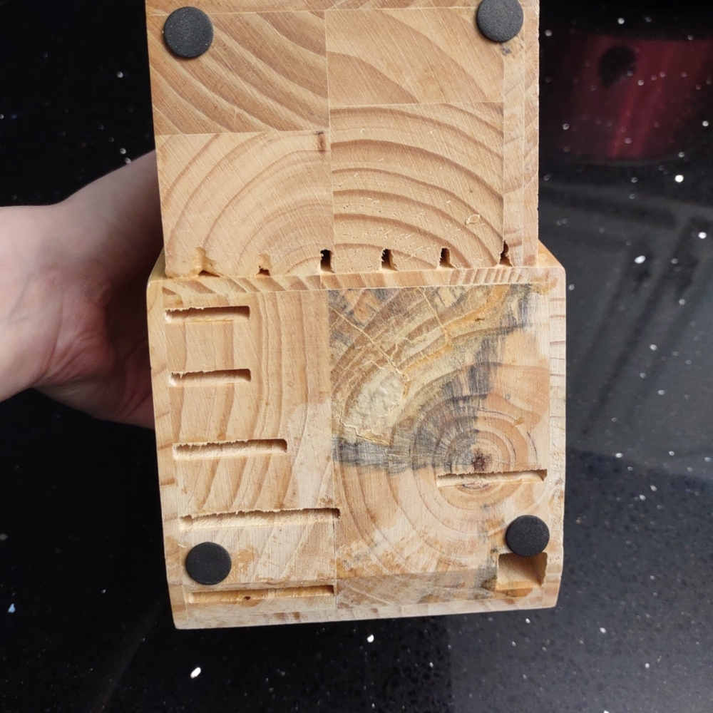 FARBERWARE Wooden 15 Slots Knife Block (Block Only) - Picture 2 of 7